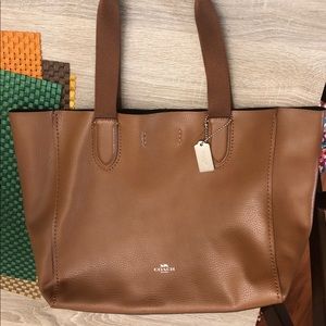 Authentic Coach Derby M tote. Used once. (HOLD)